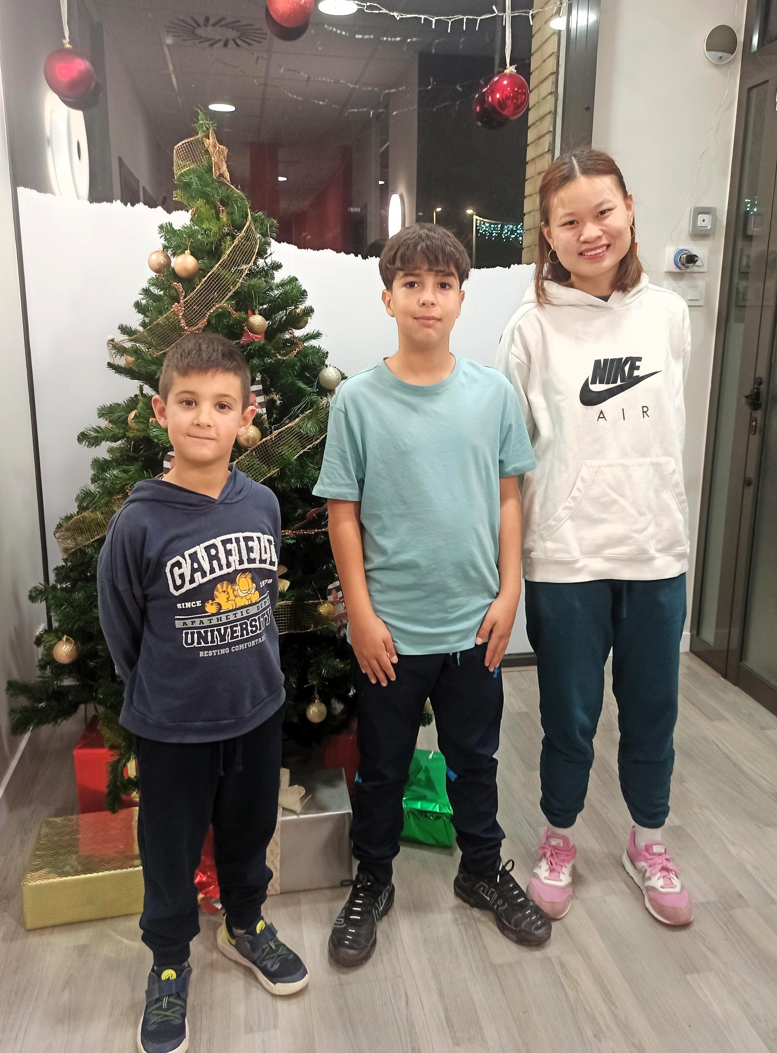 Actividad de Navidad en una clase de inglés de MT Idiomes